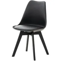 CLP Linares Kunststoff schwarz/schwarz