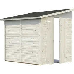 Gerätehaus PALMAKO "Mia", transparent, Holz, Gerätehäuser, transparent