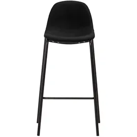 vidaXL 5-tlg. Bar-Set Stoff Schwarz