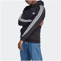 Adidas Herren Kapuzensweat Essentials 3-Streifen, BLACK, 3XL