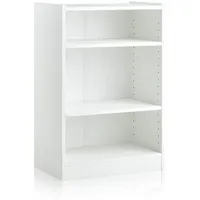 Costway Bücherregal 30 x 50 x 75 cm Weiß