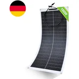ECO-WORTHY 100W 12V Solarpanel Flexibel Monokristallines Solarpanel, Solarmodul