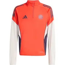 adidas FC Bayern München Sweatshirt 2025/26 rot Unisex Gr. 128