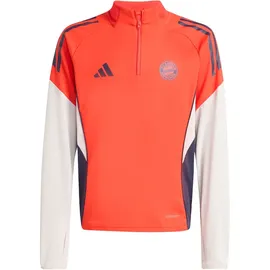 adidas FC Bayern München Sweatshirt 2025/26 rot Unisex Gr. 128