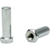 FollowMe Achsverlängerungsmutter 5/16x26G 2020 silber