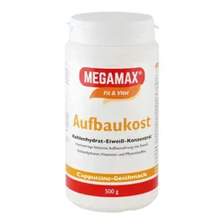 Megamax Aufbaukost Cappuccino Pulver