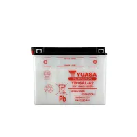 YUASA YB16AL-A2 Motorradbatterie, 12V 16Ah Poltyp: Schraubklemme Typ 2