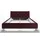 KAWOLA Bett ANNY Polsterbett Velvet purple