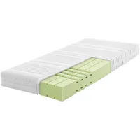 Kaltschaummatratze Kaltschaummatratze Komfort-SAN Härtegrad H4 (RAVENSBERGER Matratzen, 18 cm hoch, Härtegrad H 4 (RG 50) 100x200 cm mit Baumwoll-Doppeltuch-Bezug gelb 100 cm x 200 cm x 18 cm