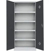 Lüllmann Umweltschrank 566258 anthrazit, lichtgrau 91,6 x 42,2 x