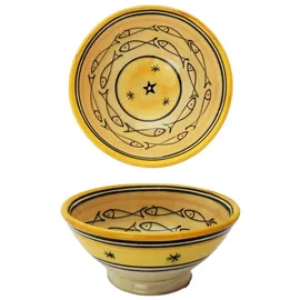 Marrakesch Orient & Mediterran Interior Poisson Gelb 3-tlg.
