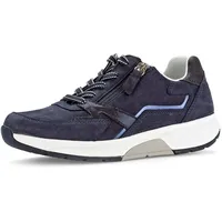 Gabor Damen, Schnürschuh bequem in blau | Gr.: 44