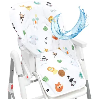 Totsy Baby Sitzverkleinerer für Hochstuhl Baby Sitzkissen Stuhl - Kinder Sitzauflage für Ikea Peg Perego Kinderhochstuhl Chair Cover für Kinderstuhl Babystuhl und Hochstühle Safari