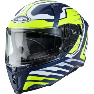 Caberg Avalon Forge, casque intégral - Mat Blanc/Orange Néon/Argent - XL