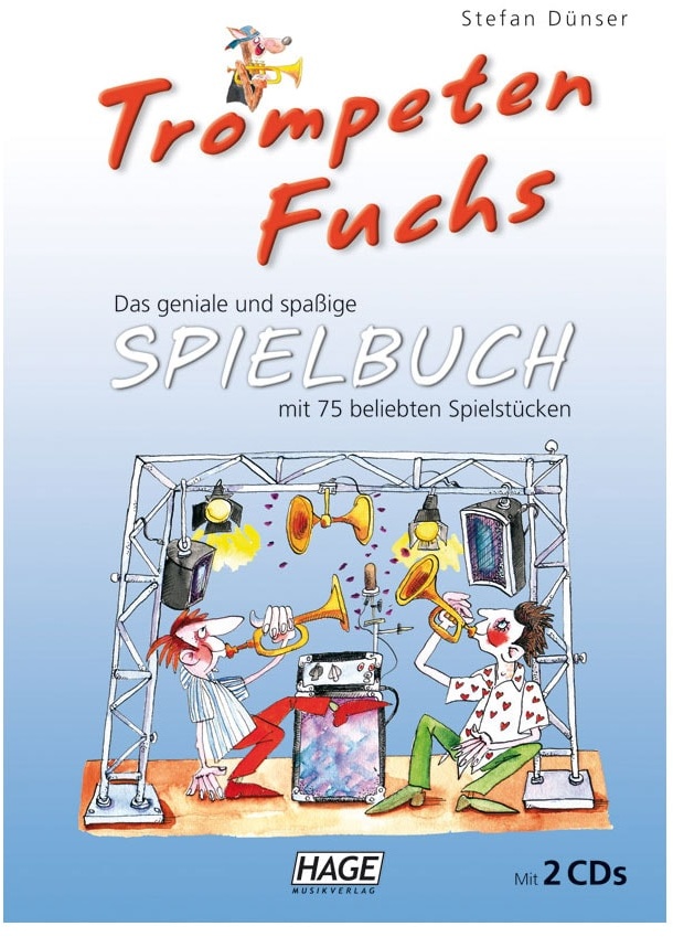 Trompeten Fuchs Spielbuch - mit 2 CDs