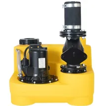 Jung Pumpen compli Fäkalienhebeanlage JP50082 400 E, mit Rückschlagklappe R 80