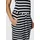 Ragwear Sommerkleid Minikleid Gestreift Schwarz XL