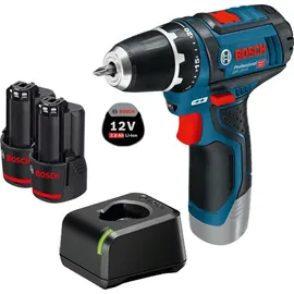 Bosch GSR 12V-15 Professional inkl. 2 x 2 Ah 060186810C