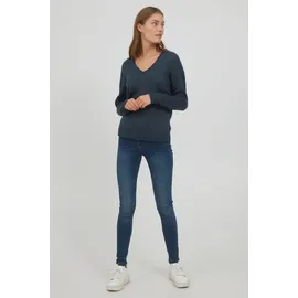Oxmo Strickpullover Total Eclipse Melange M