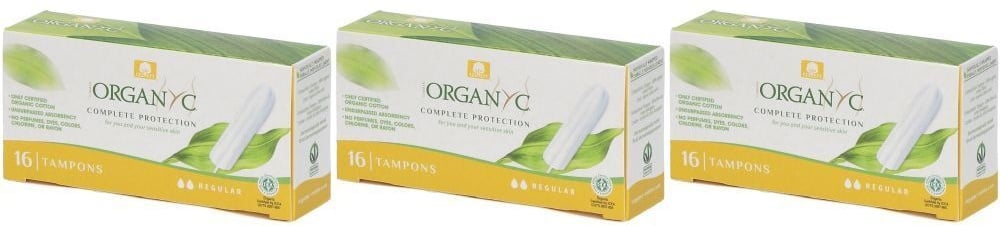 Organyc Tampons Regular ohne Applikator