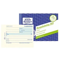 AVERY Zweckform Ausgabebeleg Formularbuch 303