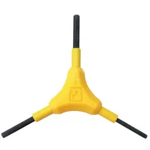 Pedros Y-Innensechskantschlüssel 4/5/6mm Gelb