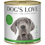DOG'S LOVE Adult Wild mit mit Kartoffel, Zwetschke & Sellerie 12 x 800 g