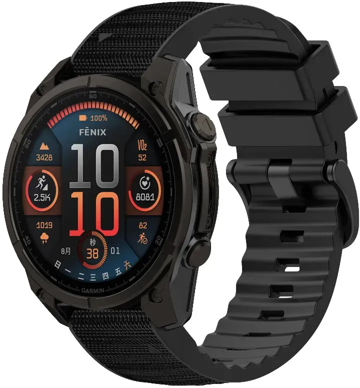 Strap-it Garmin Fenix 8 Armband Nylon