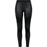 URBAN CLASSICS Fake Leather Leggings Black XS