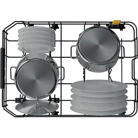 Bauknecht BK6UC11BS7A0X Einbau-Geschirrspüler (unterbaufähig, 448 mm breit, Edelstahl)
