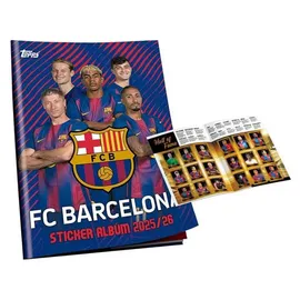 Topps FC Barcelona Sticker 2025/26 Kinder XL
