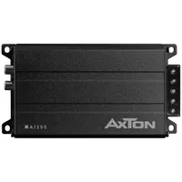Axton A1250 – ultra kompakter digitaler Mono Verstärker für Autos Reisemobile, Mini 1-Kanal Bass Endstufe mit High-Level Eingang, Class-D Amp, 2 Ohm stabil, 1 x 150 Watt