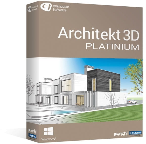 Avanquest Architect 3D 20 fenêtres en platine