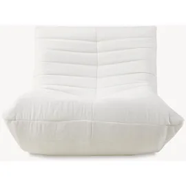 [en.casa] Bodensessel Kodsø Polyester 75 x 90 x 100 cm Beige