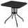 Mojawo Bistro Sitzgarnitur 4-tlg. Schwarz/Silber