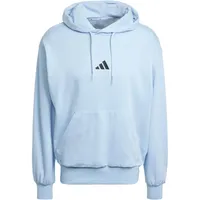 Adidas Essentials Feelcozy Fleece Kapuzenpullover - Glow Blue /