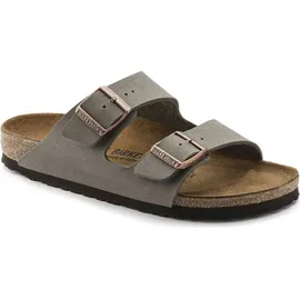 Birkenstock Arizona Birko-Flor Nubuk schmal stone 41