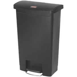 Rubbermaid Slim Jim Kunststoff Pedal vorne 50 l black
