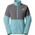 The North Face Glacier Fleece Mit Durchgehendem Reißverschluss - Blue Eclipse / Smoked Pearl - M