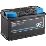 Ective SC 95 AGM Semi Cycle Versorgungsbatterie 95Ah