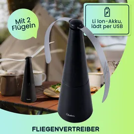 casativo 4er Akku-Fliegenvertreiber Insektenvernichter 4 St.