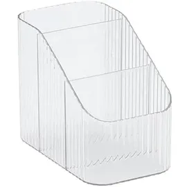 Zeller Schreibtisch-Organizer Kunststoff transparent 3 St.
