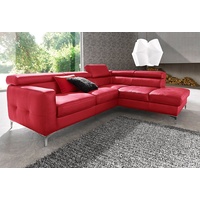 Cotta Ecksofa »Sammy«, rot