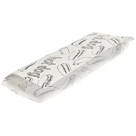 Papstar Hot Dog-Tüten 21 cm x 8,5 cm 1000 St. Weiß