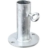 GAH Alberts Halter für Sonnenschirm Stahl feuerverzinkt Ø 42,4 mm Silber