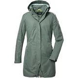 KILLTEC Damen Funktionsjacke/Outdoorjacke mit abzippbarer Kapuze KOS 44 WMN PRK, pale green, 36,