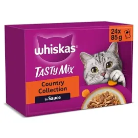 Whiskas Tasty Mix Multipack Country Collection in Sauce 24 x 85 g