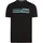 Bruno Banani T-Shirt BRUNO BANANI, Herren, Gr. L (52/54), schwarz, Single Jersey, Obermaterial: 100% Baumwolle, bedruckt, slim fit, Rundhals, Shirts T-Shirt, in schmaler Passform