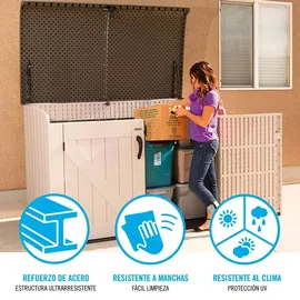 Lifetime Ultra-resistente Uv100 Outdoor-truhe 190x106x131 Cm - Multicolour - One Size