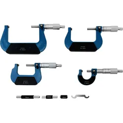 Mikrometer-Set 0 - 100 mm, 4-teilig